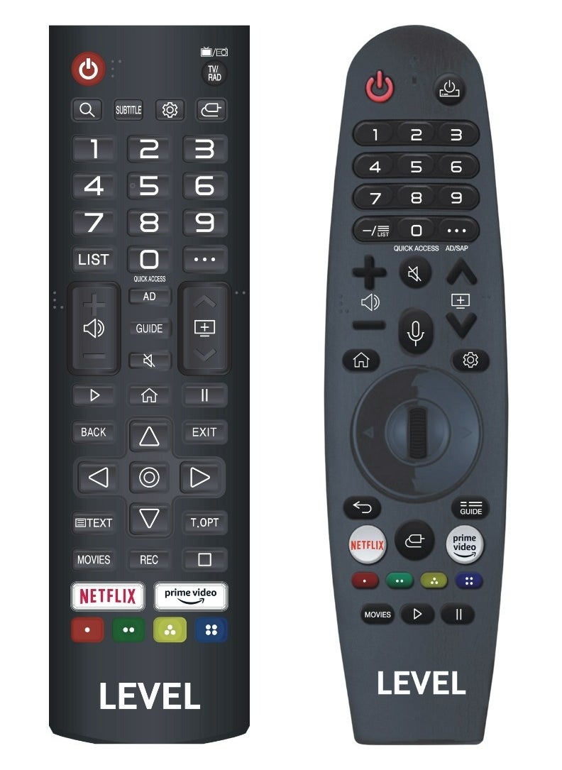 Level - Level 65-inch 4K Smart TV without frame, internal receiver, extra remote and wall mount  model WLVLU6501WDE - Image 1