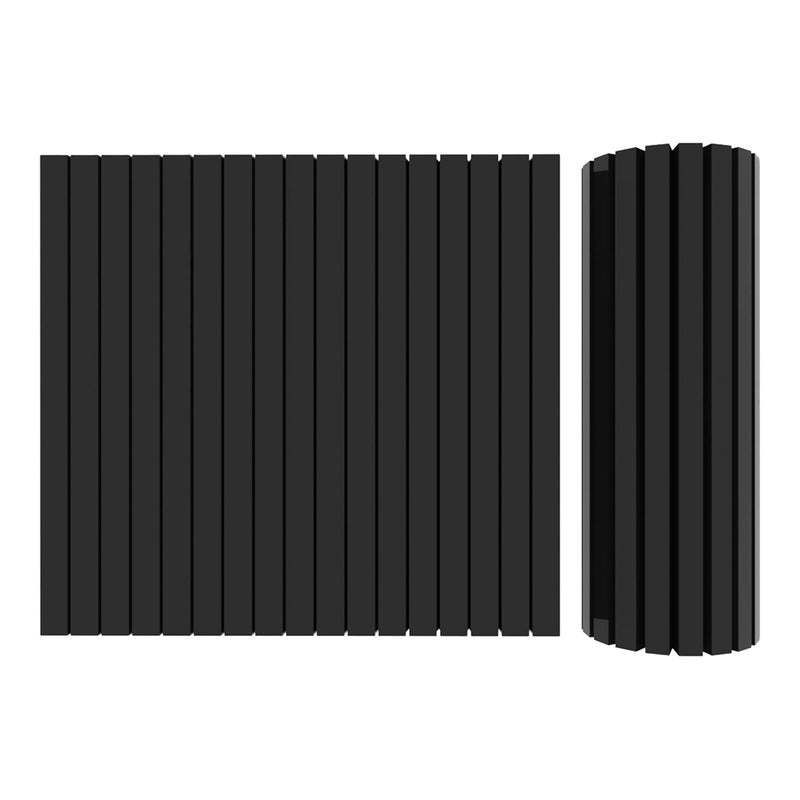 Garage Smith GWP08 Garage Wall Protector Foam Wall Column Corner Guard for Parking Garages Wall Edge Protector Wall Corner Edge and Bumpers Guards 2PackBlack