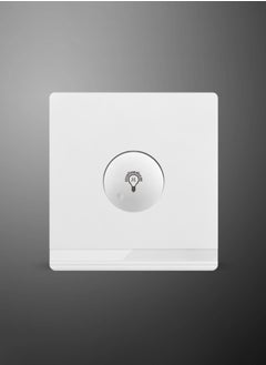 Vmax V5-Series Intelligent Dimmer Light Switch, Single Round Push Button 3x3" White/Ivory Finish  - Image 2