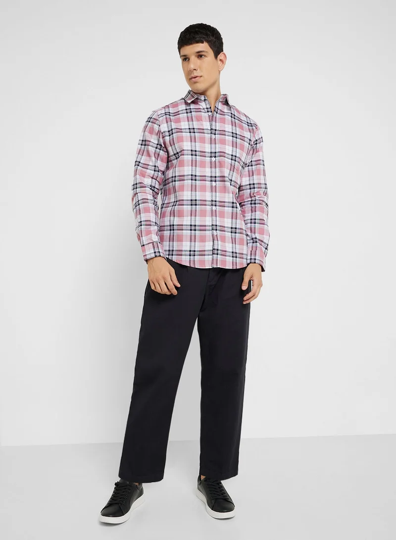 Robert Wood Casual Long Sleeve Shirt