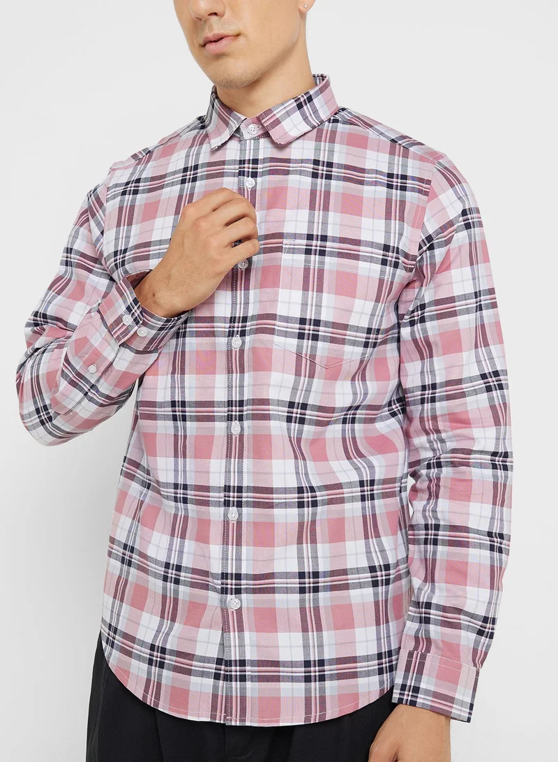 Robert Wood Casual Long Sleeve Shirt