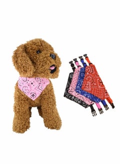 Excefore Dog Bandana Scarf Collar Triangle Towel Adjustable Washable Scarf for Small and Medium Dogs  - Image 4