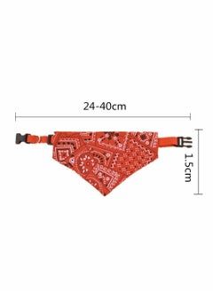 Excefore Dog Bandana Scarf Collar Triangle Towel Adjustable Washable Scarf for Small and Medium Dogs  - Image 2