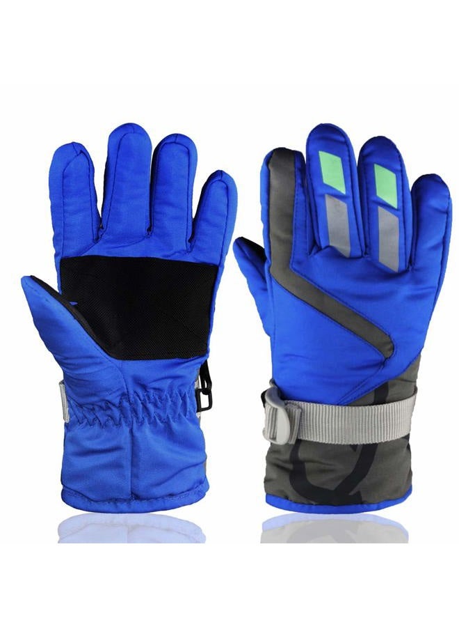 YR.Lover Children Ski Gloves Winter Warm Outdoor Riding Thickening Gloves(2-4years) - Image 1