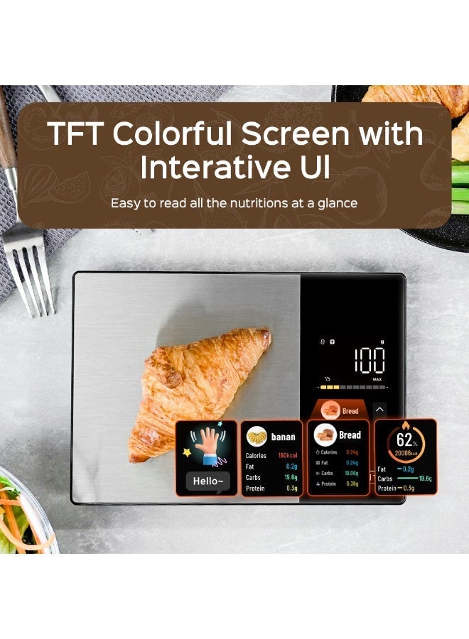 BlueFire High Precision Electronic Digital Kitchen Scale for Baking & Cooking – Ultra-Accurate Gram & Ounce Measurement, LCD Display, Compact Lightweight Design, Perfect for Desserts, Diet Control & Professional Recipes - Image 2