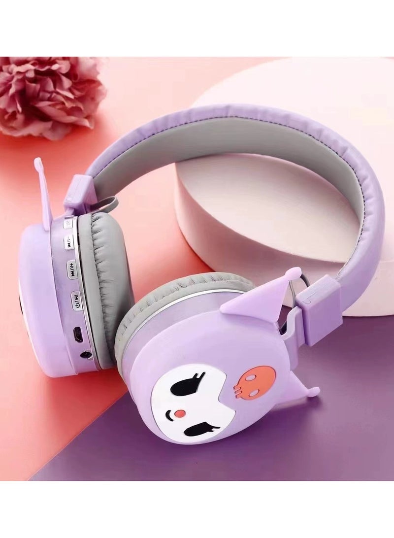 General The over-ear wireless Bluetooth headphones are foldable and provide stereo sound.  - Image 1