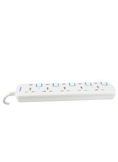 SONASHI 5Way Universal Extension Socket with Indicator Light and Safety Shutter  Extra Long Copper AC Cord for Friendly Usage  Used for Electronic Devices SES-1005  - Image 2