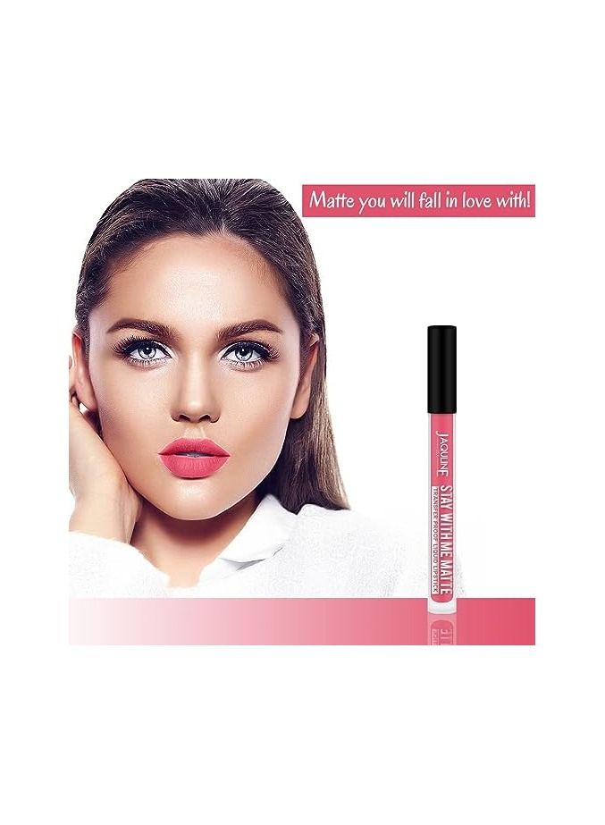 جاكلين يو أس أيه أحمر الشفاه السائل Jaquline USA - Image 4