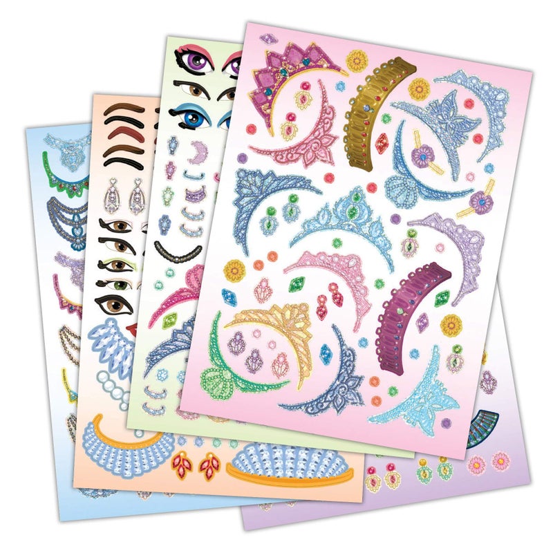 Bendon Create-A-Face Sticker Pad (Princess) - Image 3