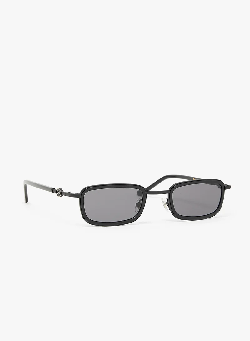 KAREN WAZEN Blake Rectangle Sunglasses