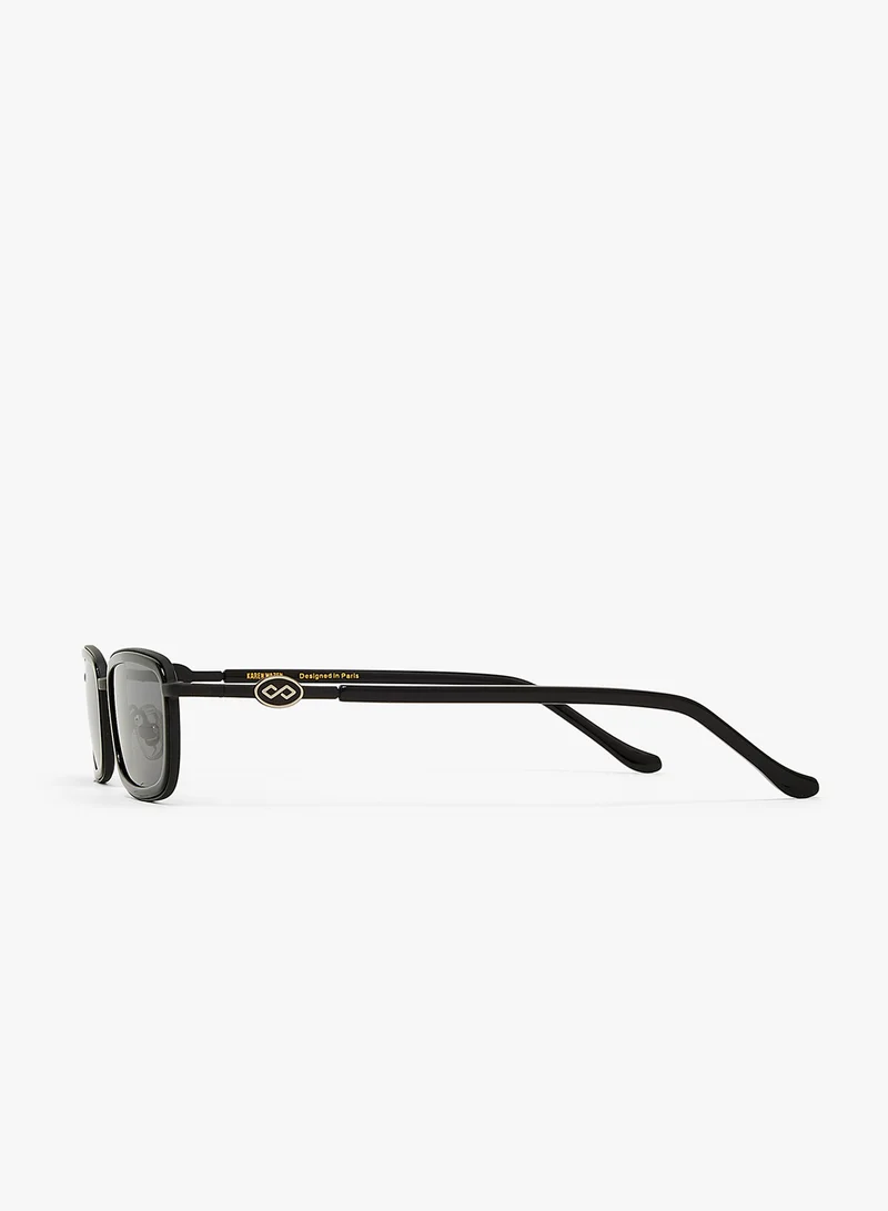 KAREN WAZEN Blake Rectangle Sunglasses