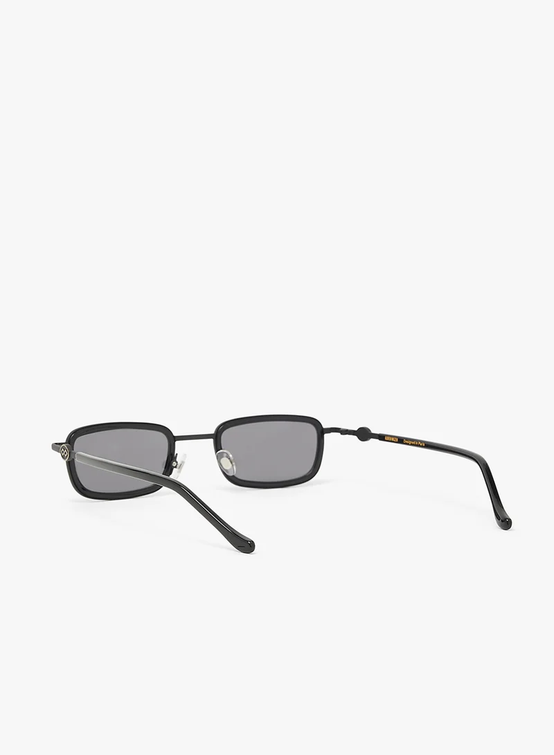 KAREN WAZEN Blake Rectangle Sunglasses