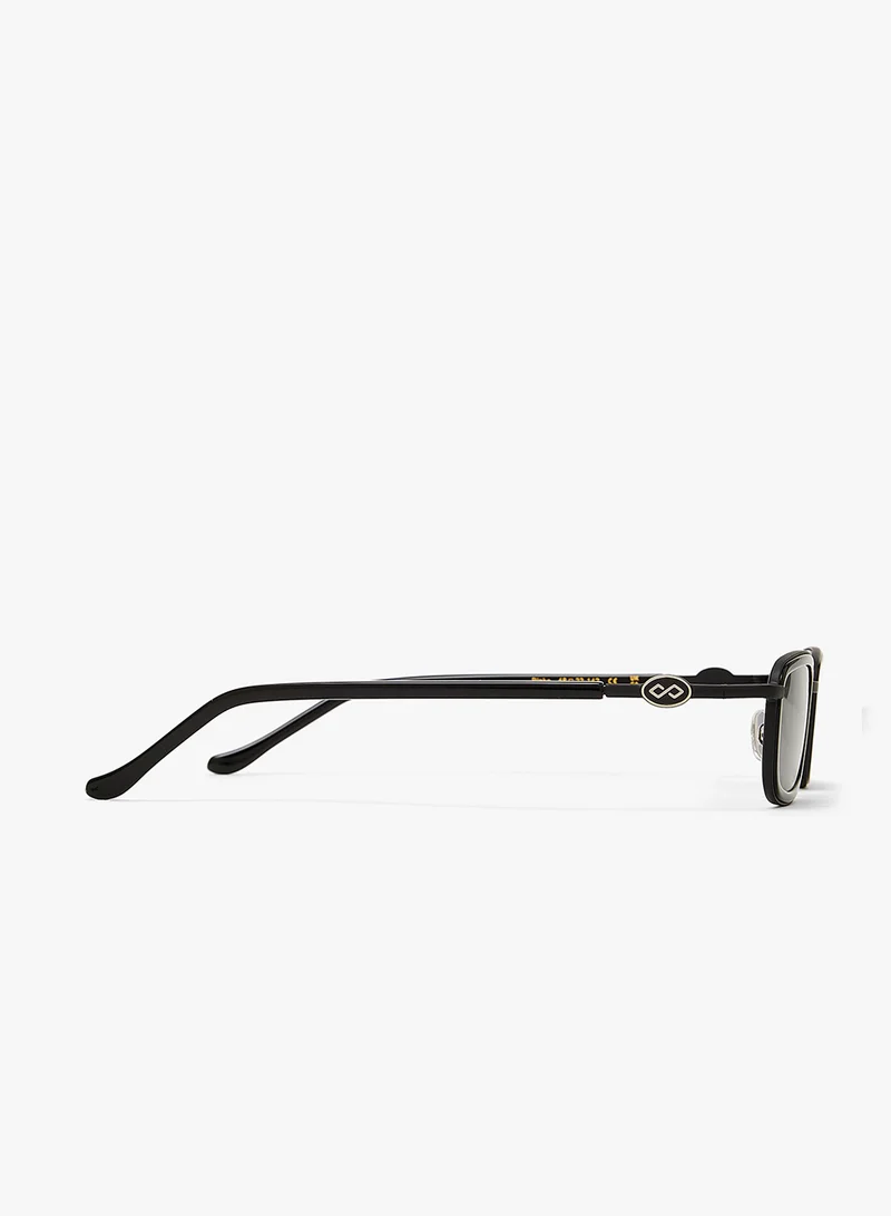 KAREN WAZEN Blake Rectangle Sunglasses