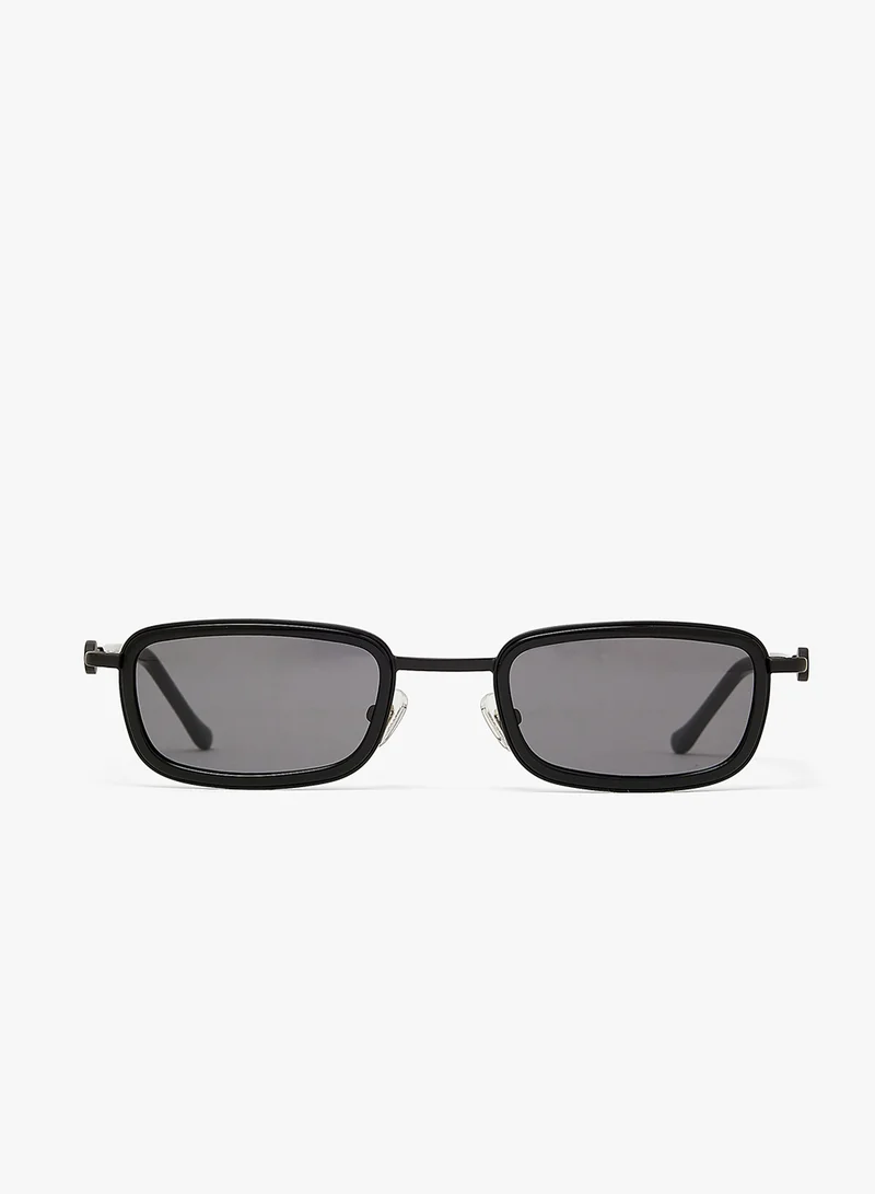 KAREN WAZEN Blake Rectangle Sunglasses