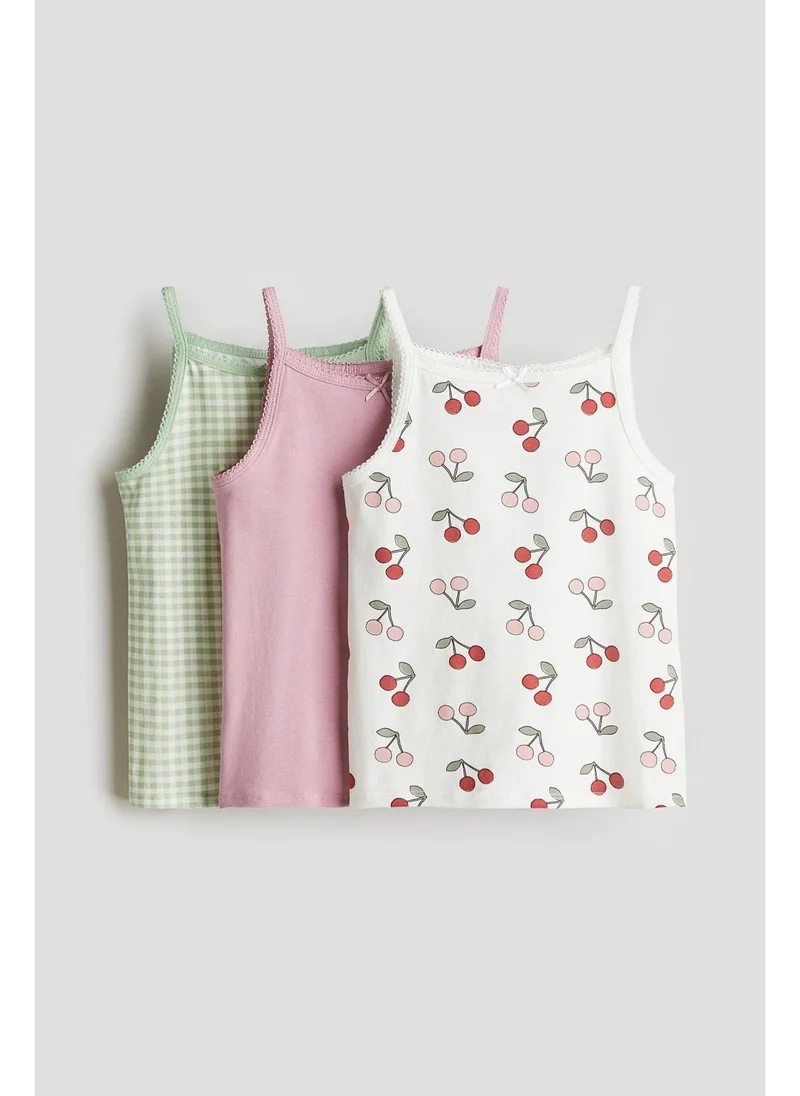 اتش اند ام 3-pack jersey strappy tops