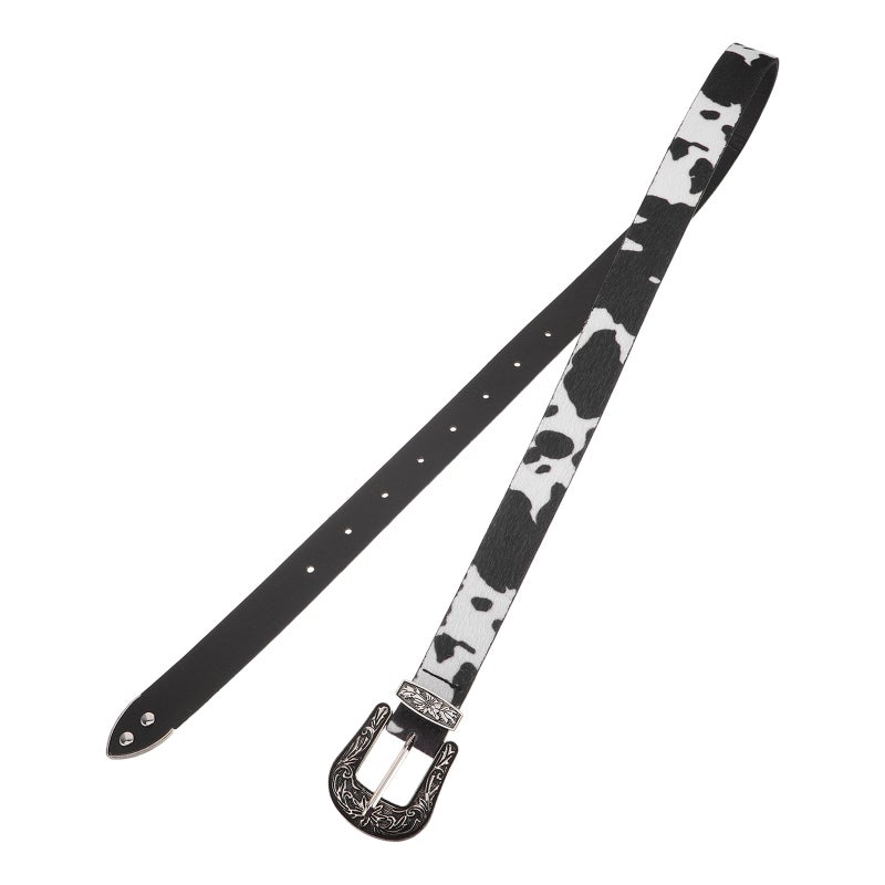 : Adjustable Western Cowgirl Pu Leather Waist Band With Vintage Buckle For Women Men Dress Chinese New Year Party Favor - Image 3