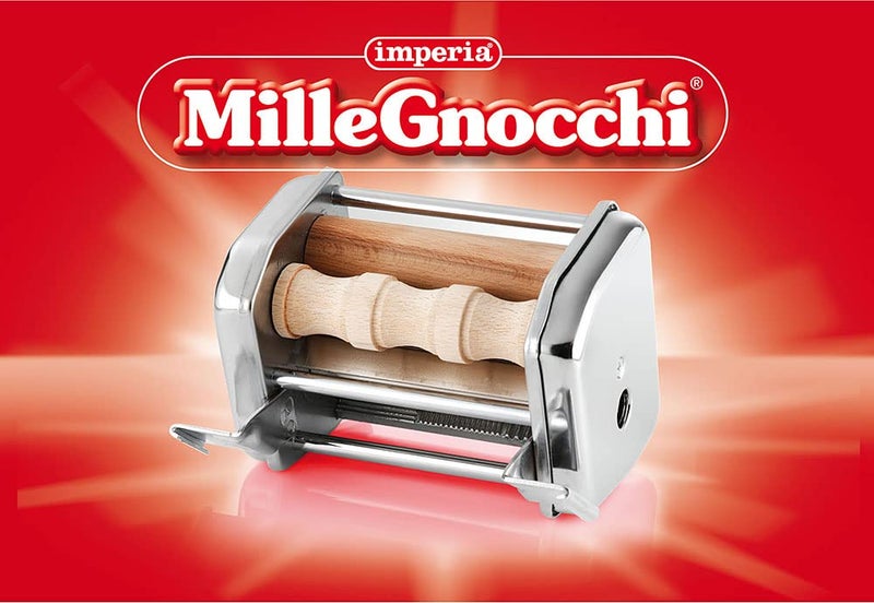 imperia CucinaPro Imperia Pasta Maker Machine Attachment - 150-35 Mille Gnocchi - Stainless Steel - Image 4