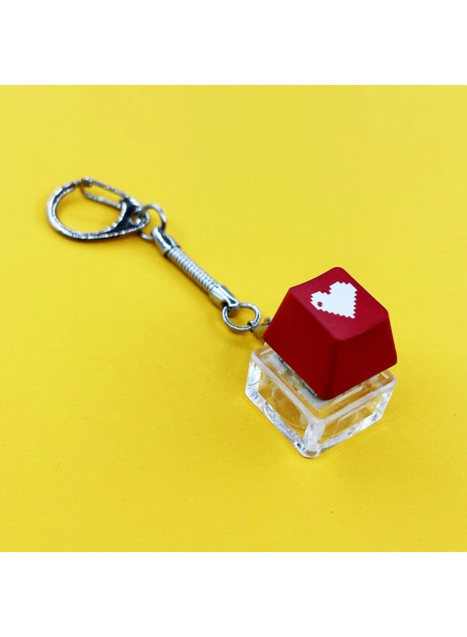 Popular Creative Press Decompression Artifact Single Key Keycap Cute Funny Style Mechanical Keyboard Anime Keychain Keycap 