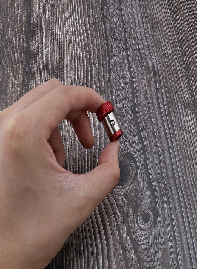 كريت آيديا إنشاء فكرة 3 قطع حلقة مغناطيسية للبرغي قابلة للإزالة حلقة مفك براغي مغناطيسية حلقة مفك براغي من سبيكة معدنية حلقة مغناطيسية حامل ماسك البراغي لبتات مفك براغي مزدوجة النهاية مقاس 1/4 بوصة 6.35 مم ذهبي/أزرق/أحمر - Image 5