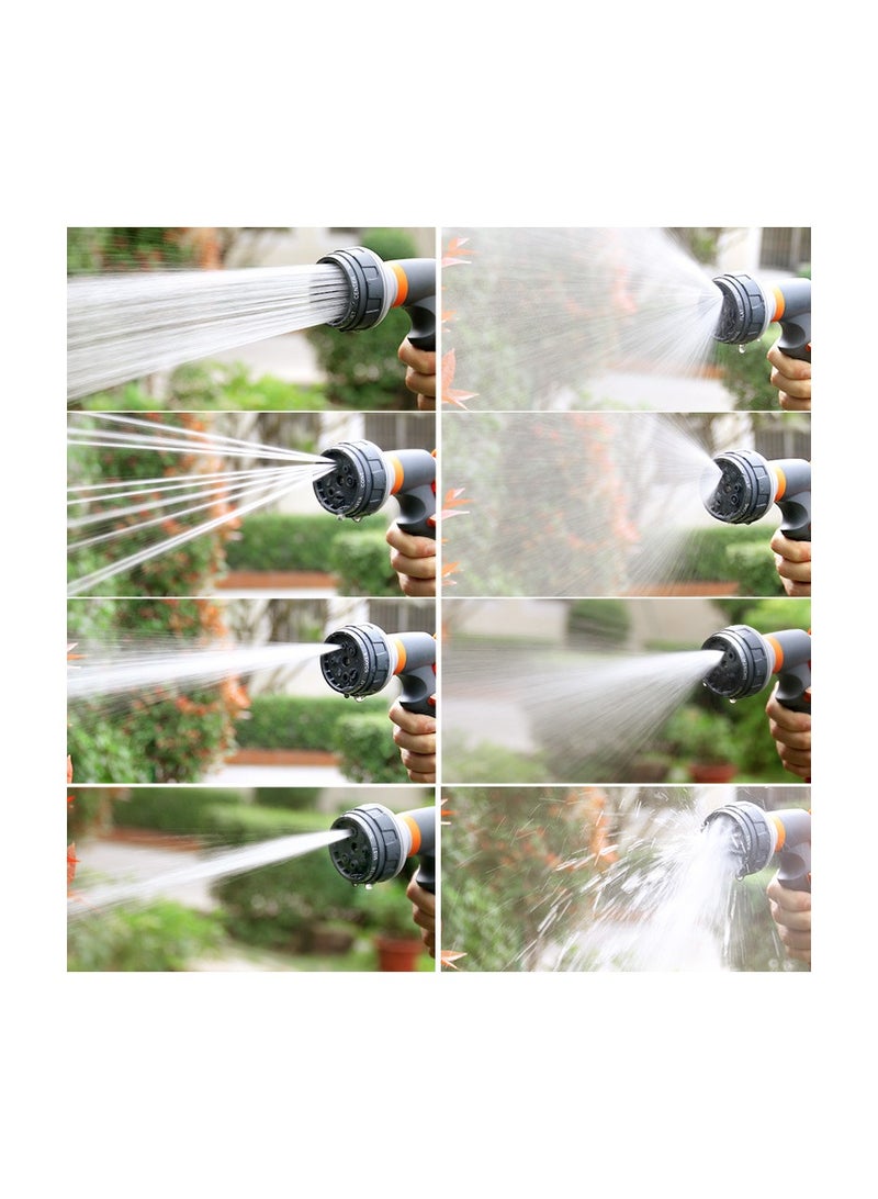 Generic Garden Hose Spray,8 Adjustable Patterns Water Gun,High Pressure Spray Nozzle Perfect For Watering Plants,Car Washing,Shower Pets - Image 2