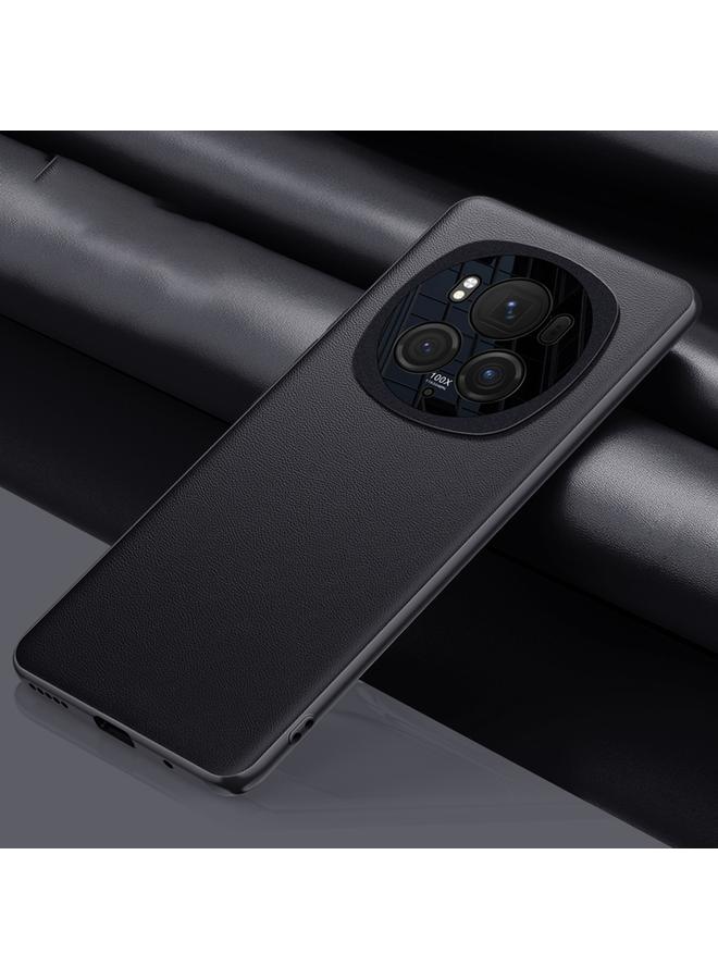 S-TOP Case For Honor Magic6 Pro Plain-leather All-inclusive Shockproof Phone Case - Image 1