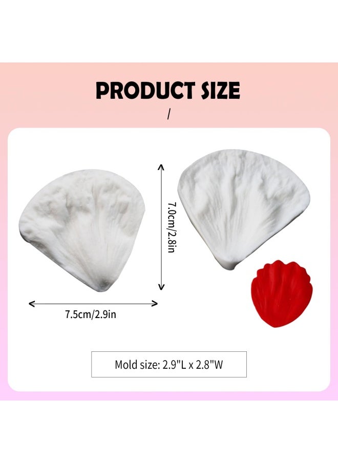 SK 3D Peony Sugar Petal Veiner Gumpaste Molds Candy Molds Baking Cookie Moulds Soap Decorating Molds  - Image 2
