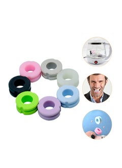 SYOSI Jaw Exerciser, 7pcs Jawline Exerciser, Face and Toning and Slimmer, Jawline Strengthener, Chin Reducer, Muscle Training Jaw Exerciser Facial Exercise, for Men Women  - Image 5
