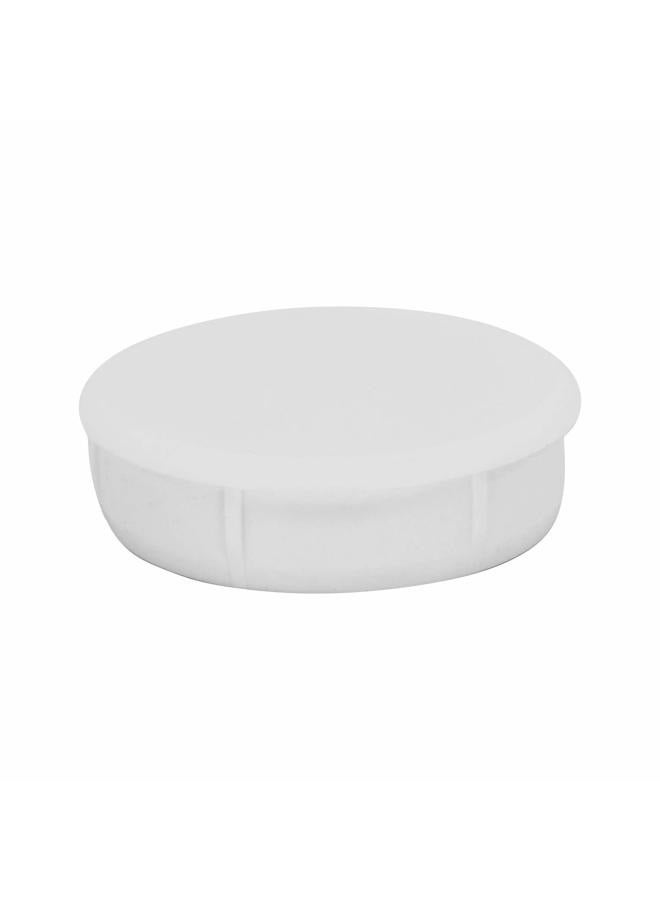Hardware 35mm (1-3/8") Plastic Hole Plug, White, 10 Pack ROKHP35WH