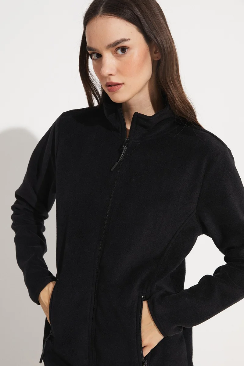 جويستار Zipper Fleece Sweatshirt