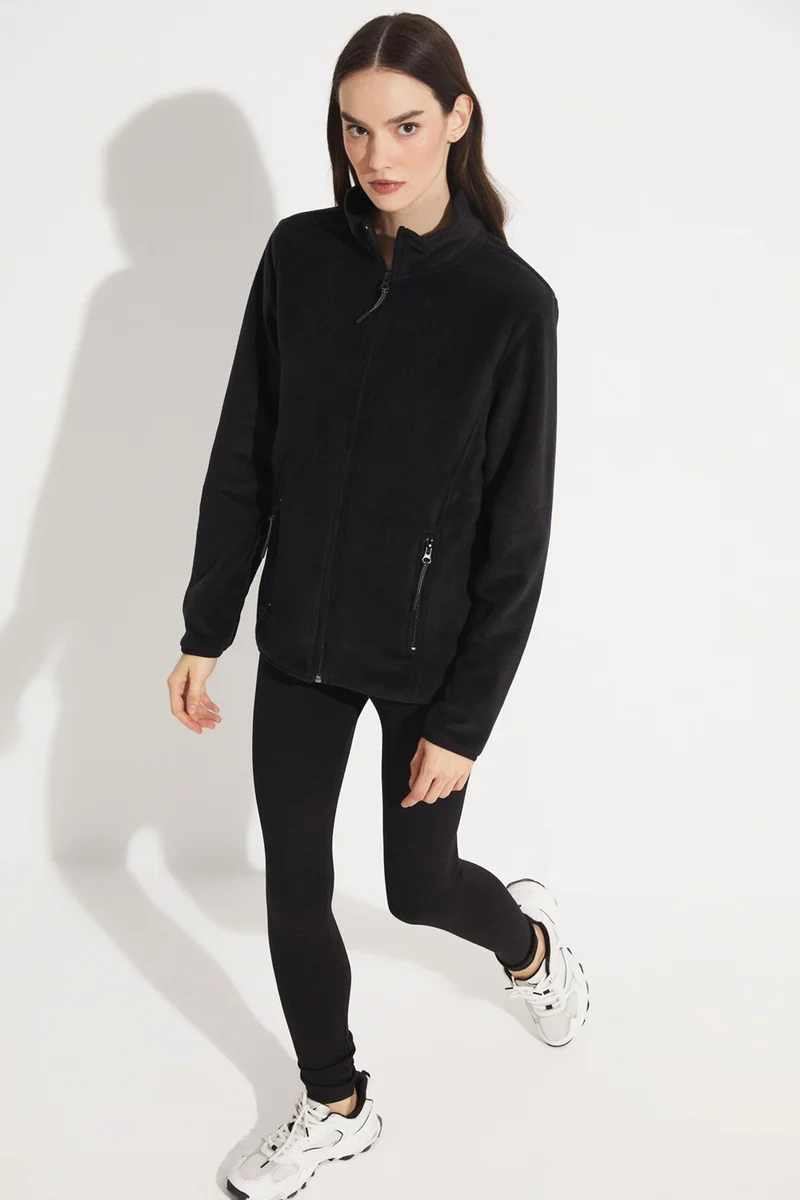 جويستار Zipper Fleece Sweatshirt