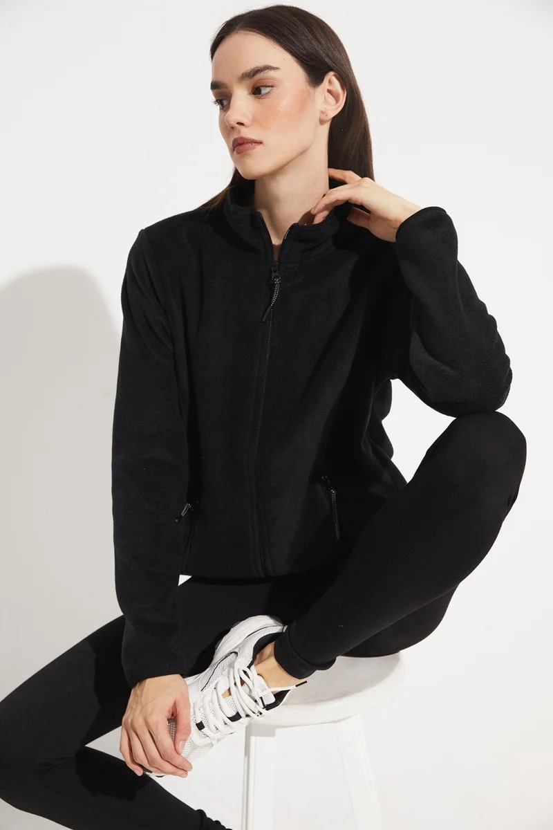 جويستار Zipper Fleece Sweatshirt
