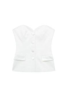 SAW Fast Selling Independent Station Splice Top8881593+Side Slit Splice Skortsuit2287595 Womens Dress Set Short Dress Set White tube top
