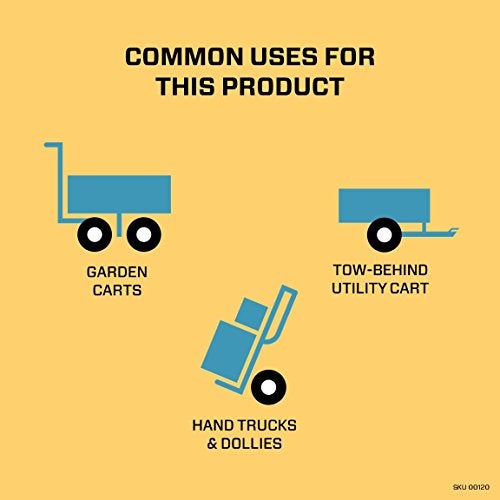Marathon 2.80/2.50-4" Pneumatic (Air Filled) Hand Truck / Utility Cart Tire and Inner Tube - Image 5