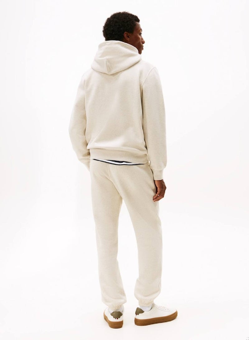 تومي هيلفيغر هودي ناعم مطرز بالعلم - Image 2