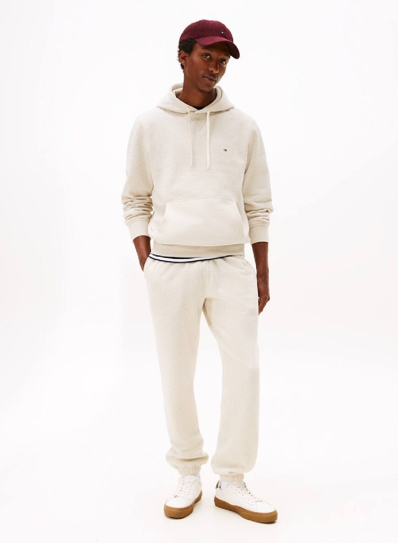 تومي هيلفيغر هودي ناعم مطرز بالعلم - Image 3