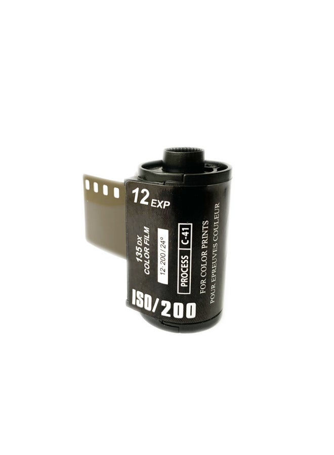 Novice Hands Training 200 Sensitivity 8 12 8 Film 2022 Suitable For All Fool Cameras-Color:12 Color Film