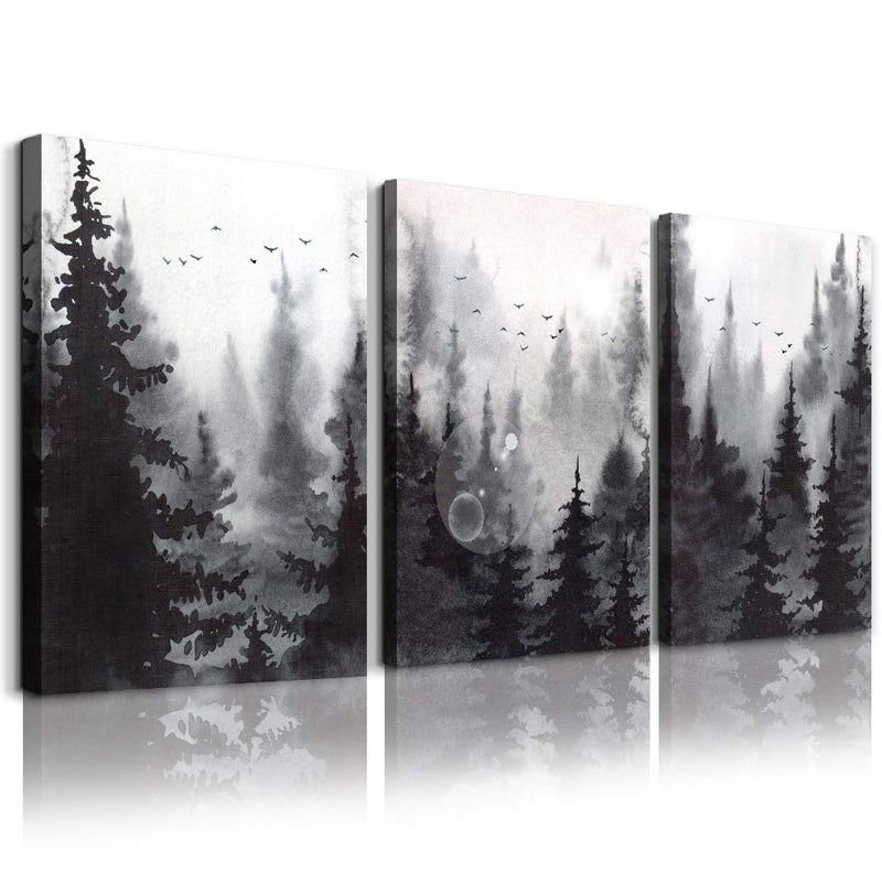 TTHYUEWS Modern Canvas Wall Art for Living Room, Bedroom, Kitchen, Office & Bathroom - Abstract Paintings & Prints - Family-Friendly Home Decoration - Image 1