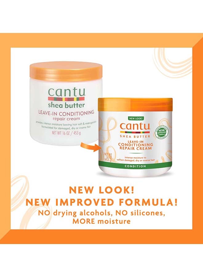 Cantu Shea Butter Leave-In Conditioning Repair Hair Cream - Image 2