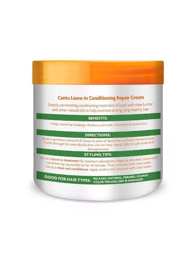 Cantu Shea Butter Leave-In Conditioning Repair Hair Cream - Image 4