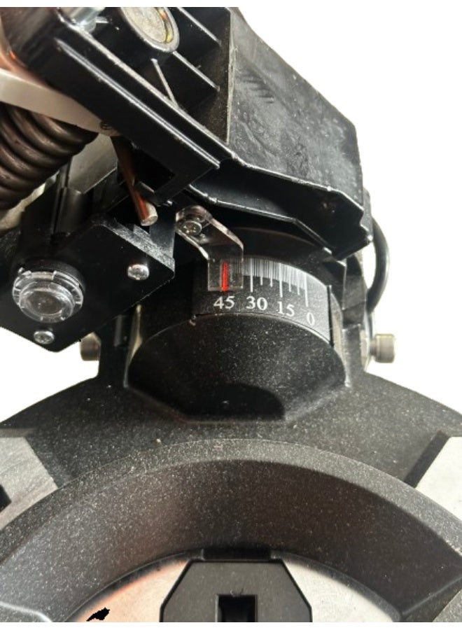 Kseibi Compound Mitre Saw 10 Inch 1500 Watt Orange 43x56x40 cm - Image 2