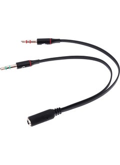 PSGT Headphone Microphone Splitter Y Splitter Cable 2 x 3.5 mm Stereo Cable  - Image 2