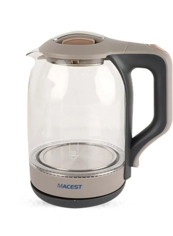 MACEST Electric Glass Kettle 1800ML MC-63118  - Image 2