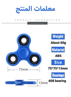 HEROCKX Fidget Spinner Stress and Anxiety Relief Spinner Leisure Toys Kids Toys  Focus Party Time Killing Toys-1 Pack  - Image 5