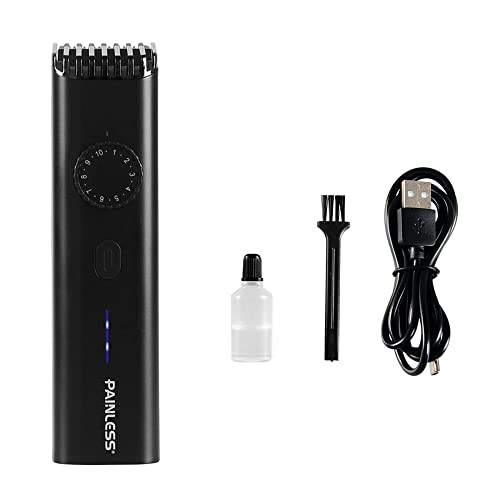 Painless beard trimmers machine mi style trimmer precision trimmer best beard trimmer Runtime: 45 min Trimmer for Men (Black) - Image 1