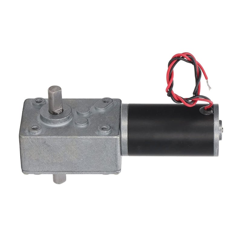 5RPM 24V DC Gear Motor High Torque Dual Shaft Reversible For Printers Copiers - Image 3