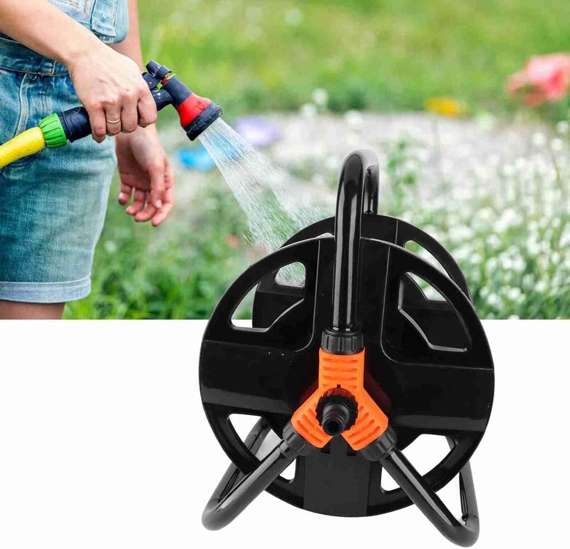 lyrlody Single Arm Tool with Smart Matching ABS Hose Reel for Garden Car Washing Watering, Great Material - Image 4