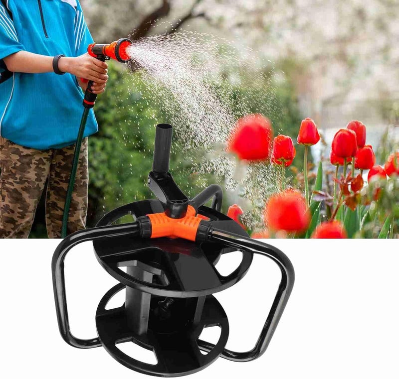 lyrlody Single Arm Tool with Smart Matching ABS Hose Reel for Garden Car Washing Watering, Great Material - Image 3