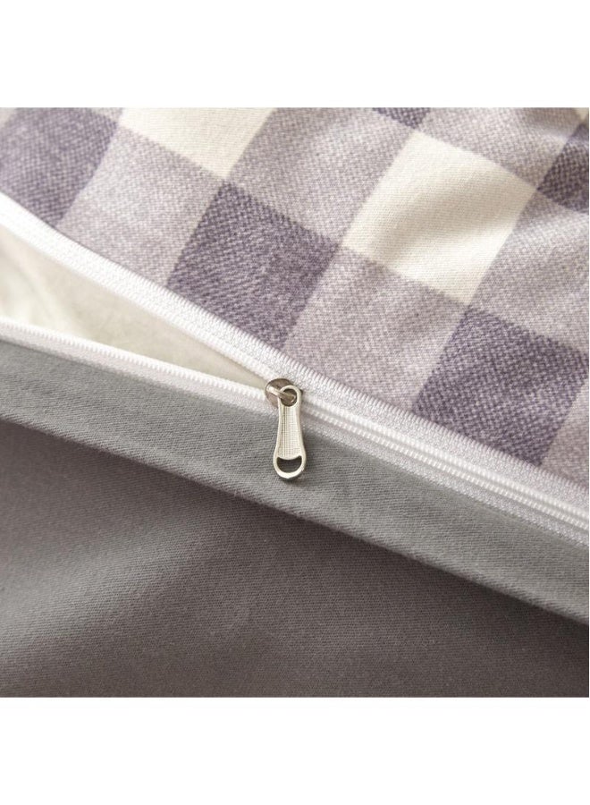 أطقم لحاف من القطن مكونة من 4 قطع تناسب أسرّة مزدوجة بحجم 1.5 متر / 1.8 متر هدية تدفئة منزلية هدية عيد ميلاد - Image 5