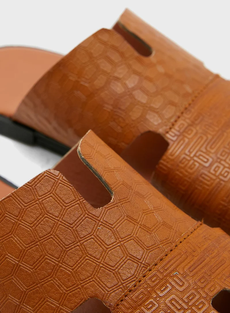 Robert Wood Casual Slides Sandals