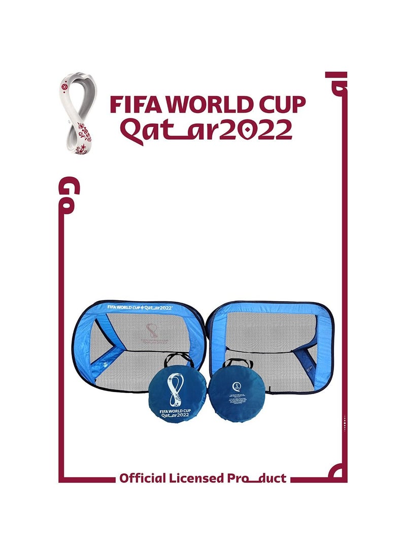 FIFA 2-Piece Portable Football Goal Net Set Fun Activity Creative Play Set  - Image 3